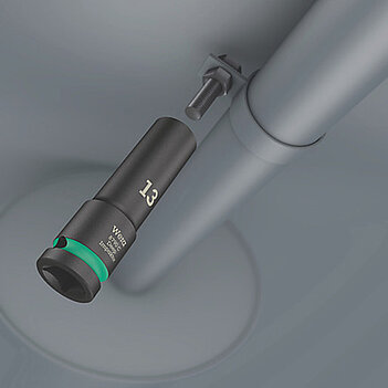 Набор головок 6-гранных ударных удлиненных WERA 8790 C Impaktor Deep Set 1 1/2" 11 шт. (05004841001)