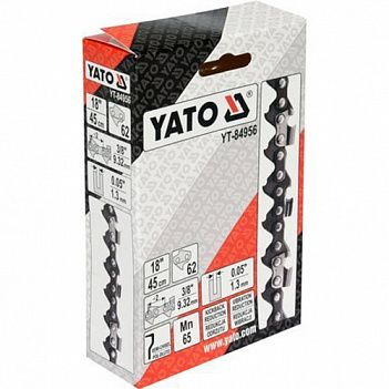 Ланцюг для пили Yato 18", 3/8", 1,3 мм, 62DL (YT-84956)