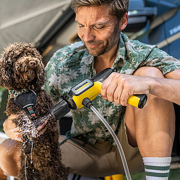 Мийка високого тиску акумуляторна портативна Karcher OC Handheld Compact (1.328-120.0)