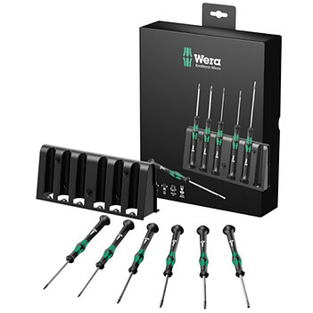 Набор отверток прецизионных WERA Torx BO 2067/6 6 шт. с отверстием (05118154001)