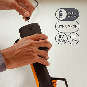 Секатор аккумуляторный Fiskars ePruner M (1082297)
