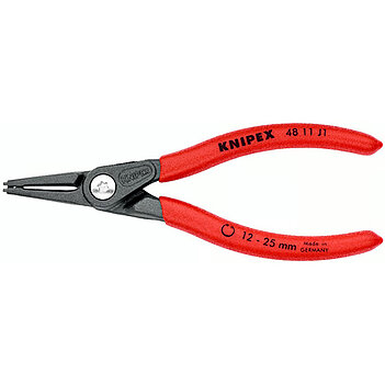 Щипці для внутрішніх стопорних кілець KNIPEX Cr-V 140 мм прямі на стиск (48 11 J1)