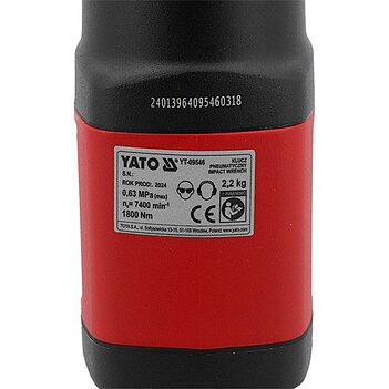 Гайковерт пневматичний ударний Yato 1/2" (YT-09546)