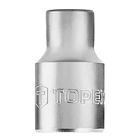 Головка торцева 6-гранна TOPEX 1/2" 10 мм (38D710)