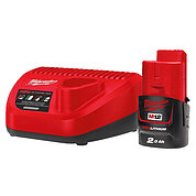 Аккумулятор Li-Ion Milwaukee M12 NRG-201 12,0В + зарядное устройство (4933451900)