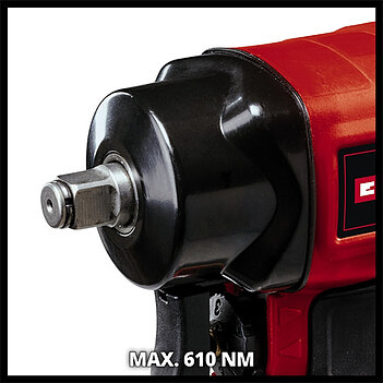 Гайковерт пневматичний Einhell TC-PW 610 Compact 1/2" з приладдям (4138965)