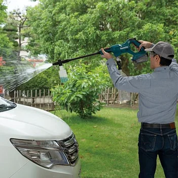 Мойка высокого давления аккумуляторная Makita + аккумулятор + зарядное устройство (SET-DHW180Z-0826)