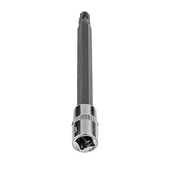 Головка торцева з бітою Pozidriv подовжена Neo Tools Cr-V 1/4" PZ3 (10-339)