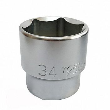 Головка торцевая 6-гранная Toptul 1/2" 34мм (BAEA1634)