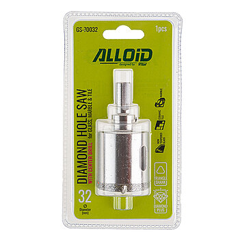 Коронка по кераміці Alloid 32 мм (GS-70032)