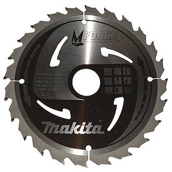 Диск пиляльний по дереву Makita MForce 180х1,2х30 мм (B-32029)