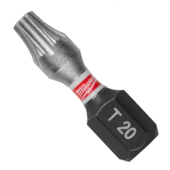 Біта ударна Torx Milwaukee Shockwave Impact Duty 1/4" TX20 3 шт. (4932500363)