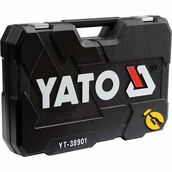 Набор инструмента Yato 1/2", 1/4" 122ед. 6PT (YT-38901)