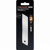 Лезо для ножа для оздоблювальних робіт Fiskars Pro CarbonMax 25мм 10шт (1048067)
