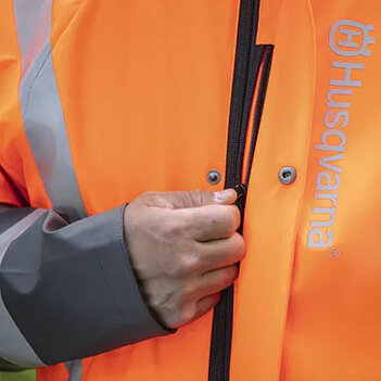 Куртка от дождя Husqvarna Functional High Viz размер XL/58-60 (5976628-58)