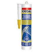 Герметик силіконовий санітарний SOUDAL 280мл прозорий (075860)