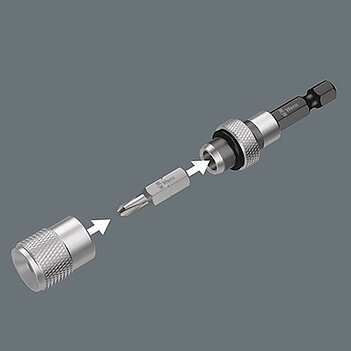 Держатель бит магнитный WERA 896/4/1 SB 1/4" х 1/4" с ограничением глубины (05073210001)