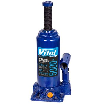 Домкрат гидравлический бутылочный VITOL 5 т (DB-05004K)