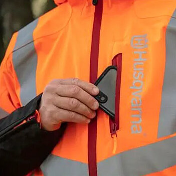 Куртка от дождя Husqvarna Technical Vent High Viz размер S/46-48 (5976626-46)