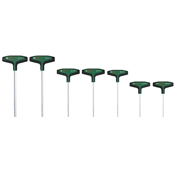 Набор ключей Hex Т-образных Bosch 7 шт. (1600A039J1)
