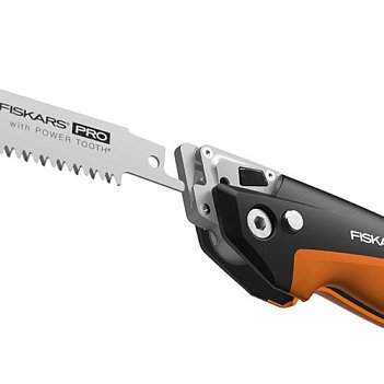 Ножовка по дереву и металлу выкружная Fiskars Pro PowerTooth 150 мм (1062934)