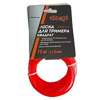 Косильна струна квадратна Sturm 1,6мм / 15м (GT3535-1.6-4)