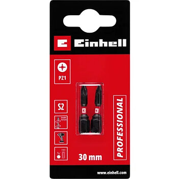 Біта ударна Pozidriv Einhell S2 1/4" PZ1 2 шт. (132040)