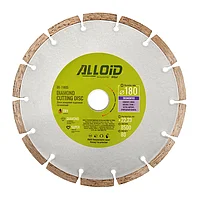 Диск алмазний сегментований Alloid 180х22,23мм 1шт (DS-7180S)