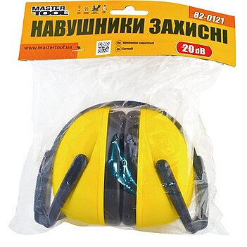Навушники захисні MASTERTOOL 20 дБ (82-0121)