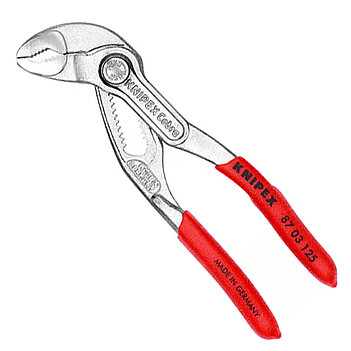 Клещи переставные KNIPEX Cobra Cr-V 125 мм (87 03 125)