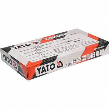 Набір мітчиків і плашок Yato 44 шт (YT-2978)