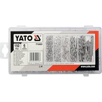 Шплінти хвилясті Yato 150 шт. (YT-06883)