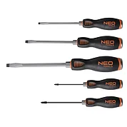 Набор отверток ударных Neo Tools SVCM 5 шт. (04-240)