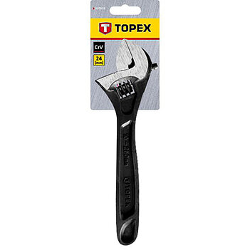 Ключ розвідний TOPEX Cr-V 150 мм (35D555)