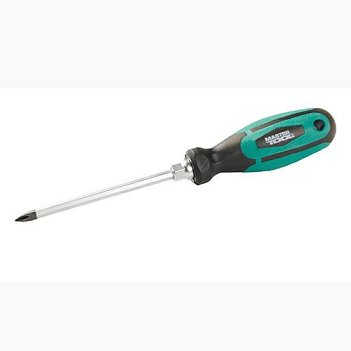 Отвёртка крестовая магнитная PH1 х 150мм MASTERTOOL (45-8115)