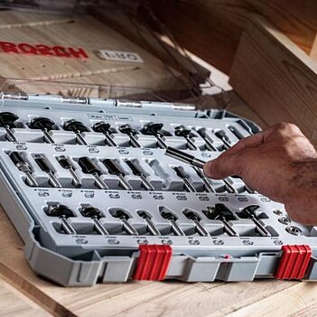 Набор фрез по дереву Bosch PRO 6 шт. (2607017465)