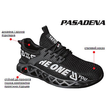 Кроссовки рабочие Yato PASADENA SB размер 44 (YT-80685)
