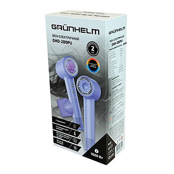 Фен Grunhelm GHD-280PU 1600 Вт (148891)