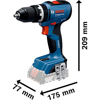 Аккумуляторная ударная дрель-шуруповерт Bosch GSB 18V-65 (06019N3100)