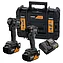 Набор инструментов аккумуляторных DeWalt McLaren F1 TEAM LIMITED EDITION (DCK2224MP2T)