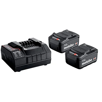 Акумулятор Li-Ion Metabo 18,0В 2 шт + зарядний пристрій ASC 72 (685050000)