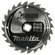 Диск пиляльний по дереву Makita Specialized 165x20х1,0 мм (B-32910)