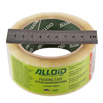 Скотч прозрачный Alloid 45мм х 100м 1шт. (PT-3845090)