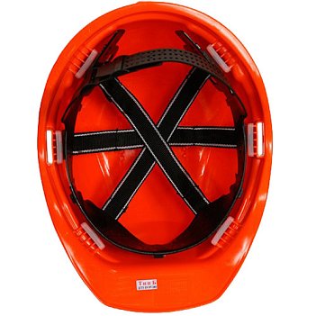 Каска защитная Stark "Универсал" оранжевая диэлектрическая (535030010)