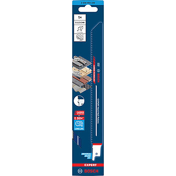 Полотно пиляльне універсальне Bosch EXPERT Hard Nail Pallets S1123CHM Blade 225 мм 1 шт. (2608902330)