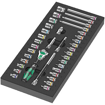 Ящик с инструментом WERA 9700 Tool Rebel 1 78 шт. (05150130001)
