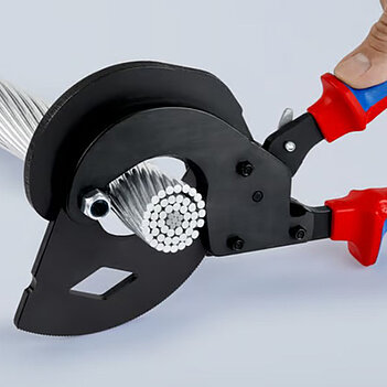 Кабелерез для ACSR проводника KNIPEX 340 мм (95 32 340 SR)