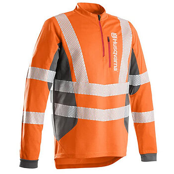 Футболка сигнальная с длинным рукавом Husqvarna Technical High Viz размер XXXL (5963038-66)