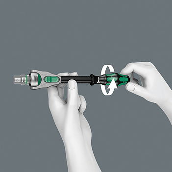 Набір інструментів WERA Zyklop Speed 8100 SB All-in 3/8" 35 шт. 6PT (05003536001)