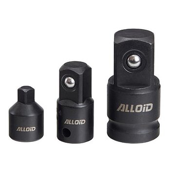 Набір перехідників ударних Alloid Cr-Mo 1/4" 3/8" 1/2" 3/4" 6 шт. (NPU-1412)